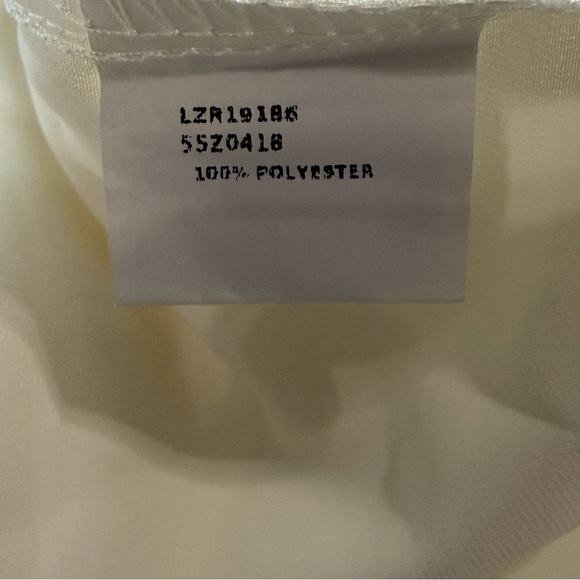 ChicMe White Pearl Strap Bow Wide Leg Jumpsuit Size M Elegant Wedding Easter - Picture 11 of 16